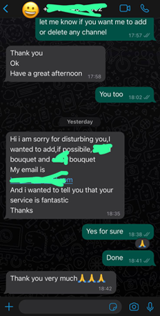 Whatsapp Client Review - IPTV Smarters Player