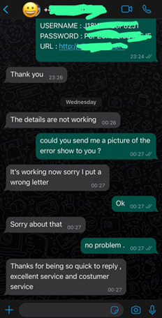 Whatsapp Client Review - IPTV Smarters Player